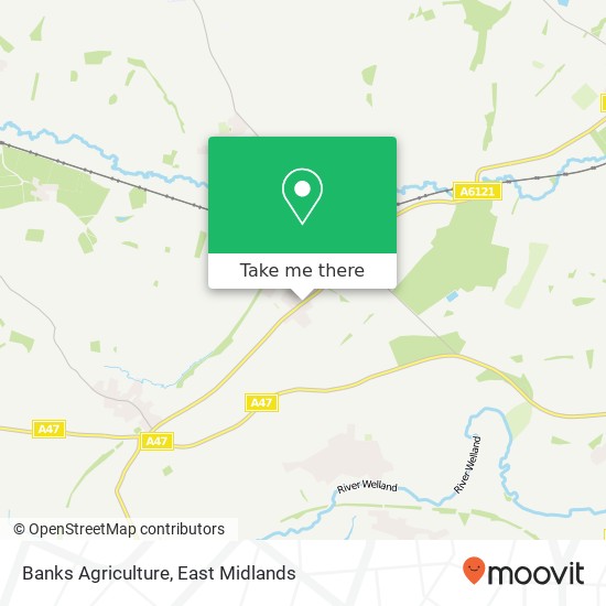 Banks Agriculture map