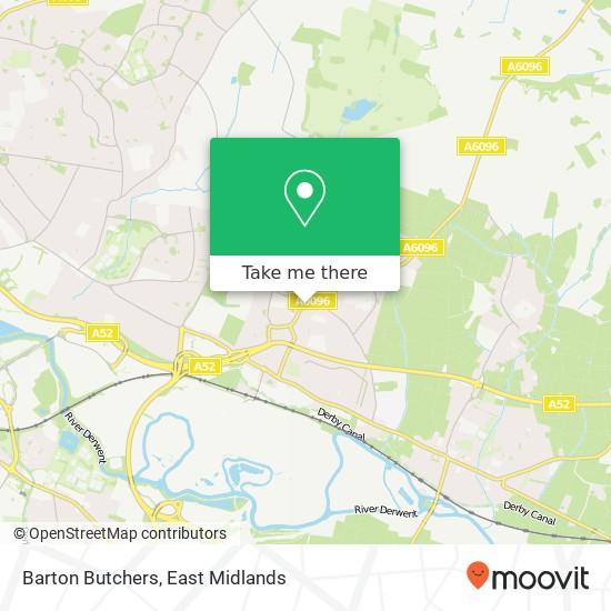 Barton Butchers map