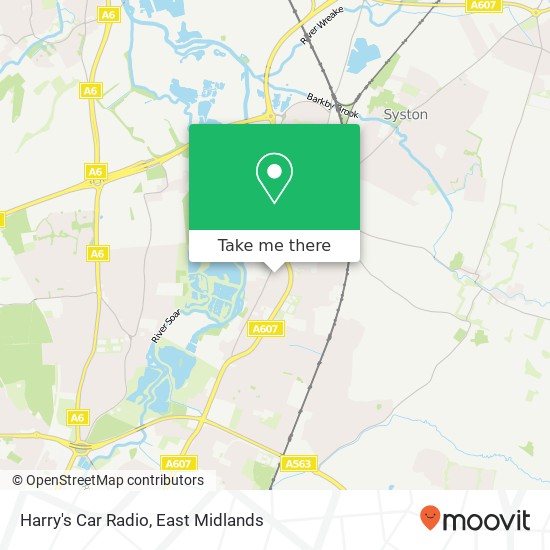 Harry's Car Radio map