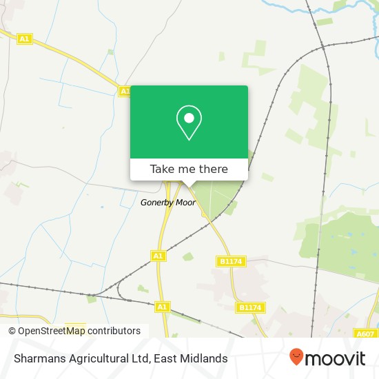 Sharmans Agricultural Ltd map