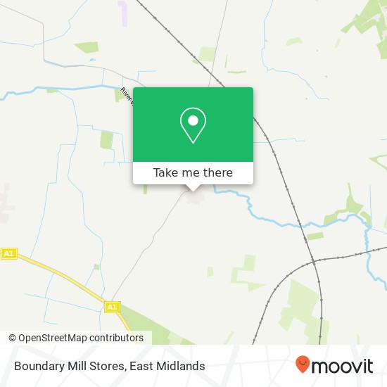 Boundary Mill Stores map