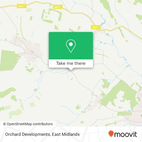 Orchard Developments map