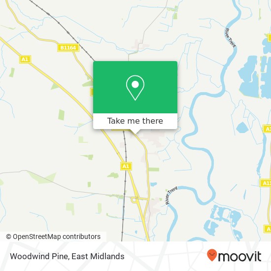 Woodwind Pine map