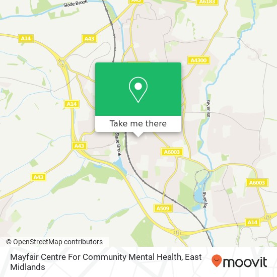 Mayfair Centre For Community Mental Health map