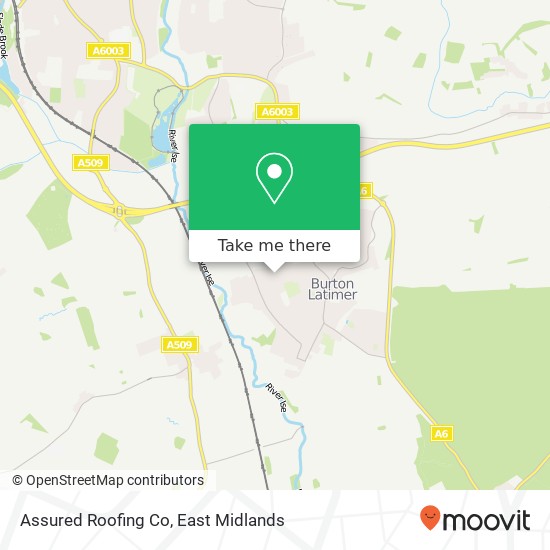 Assured Roofing Co map