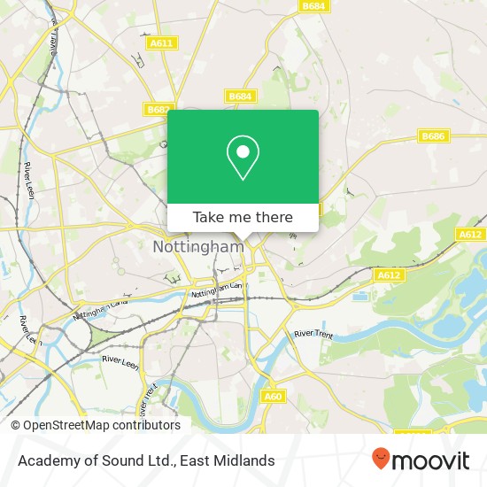 Academy of Sound Ltd. map