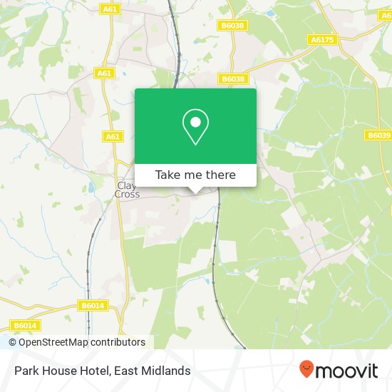 Park House Hotel map