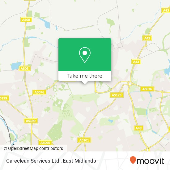 Careclean Services Ltd. map