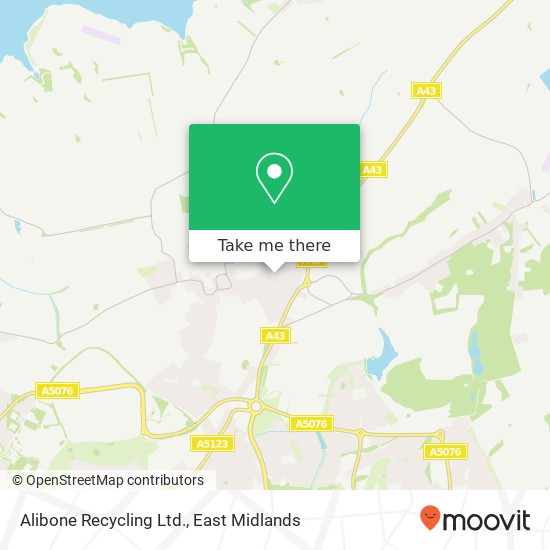 Alibone Recycling Ltd. map