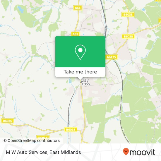 M W Auto Services map