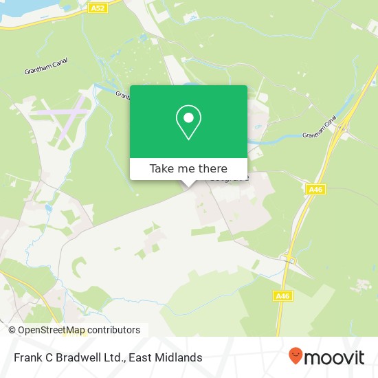 Frank C Bradwell Ltd. map