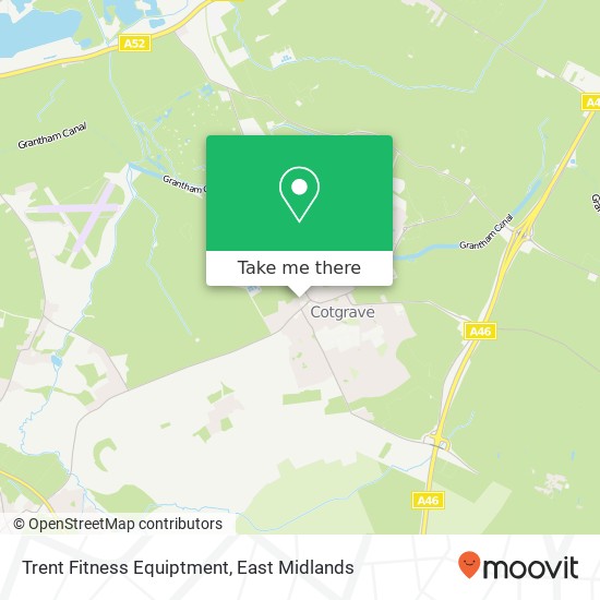 Trent Fitness Equiptment map