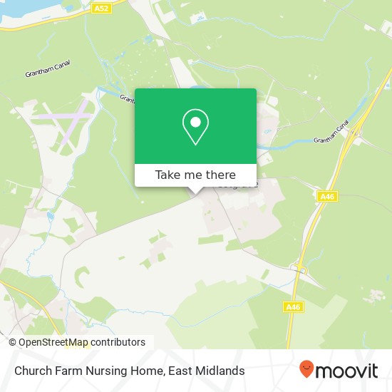 Church Farm Nursing Home map