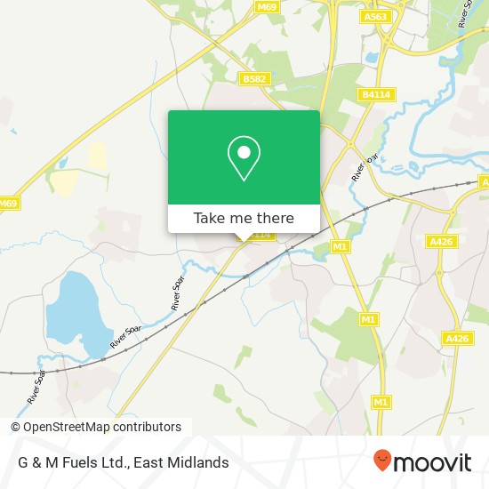 G & M Fuels Ltd. map