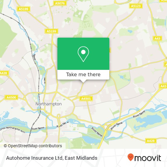 Autohome Insurance Ltd map