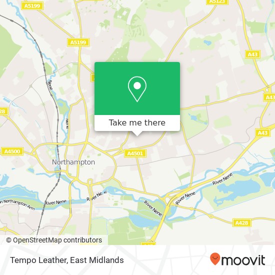 Tempo Leather map