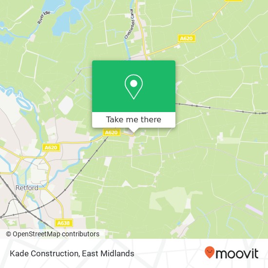 Kade Construction map