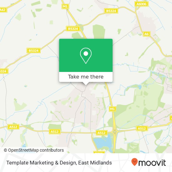 Template Marketing & Design map