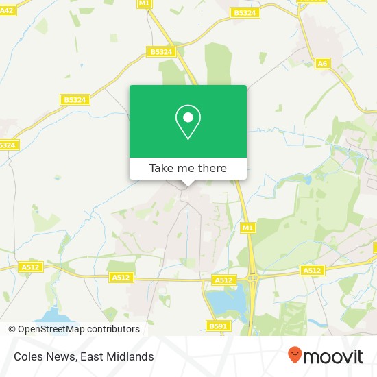 Coles News map