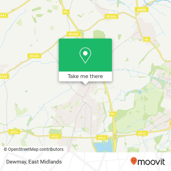 Dewmay map