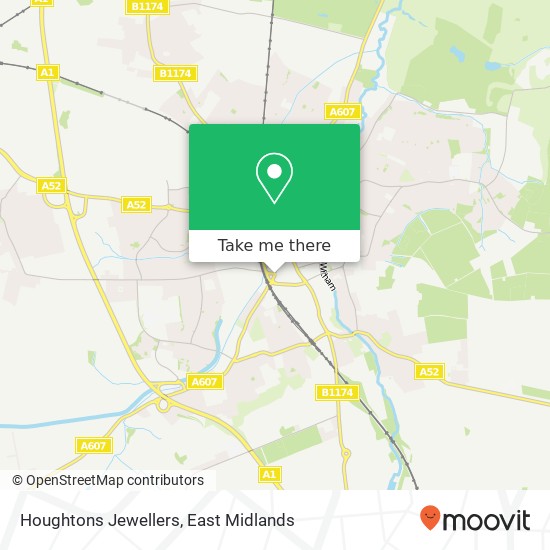 Houghtons Jewellers map