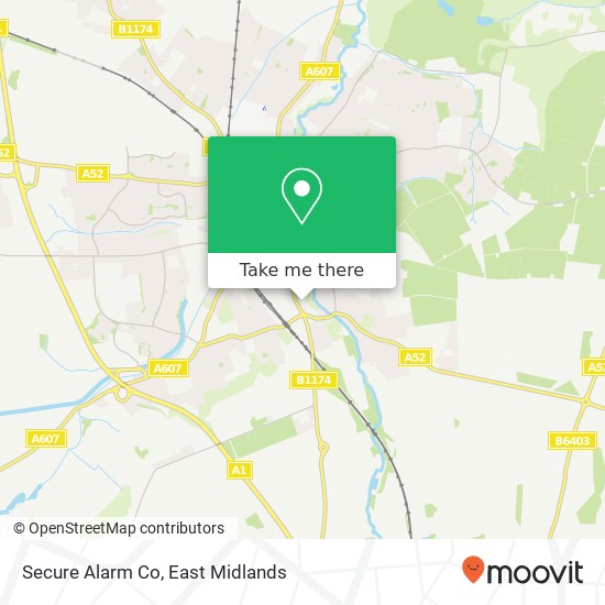 Secure Alarm Co map