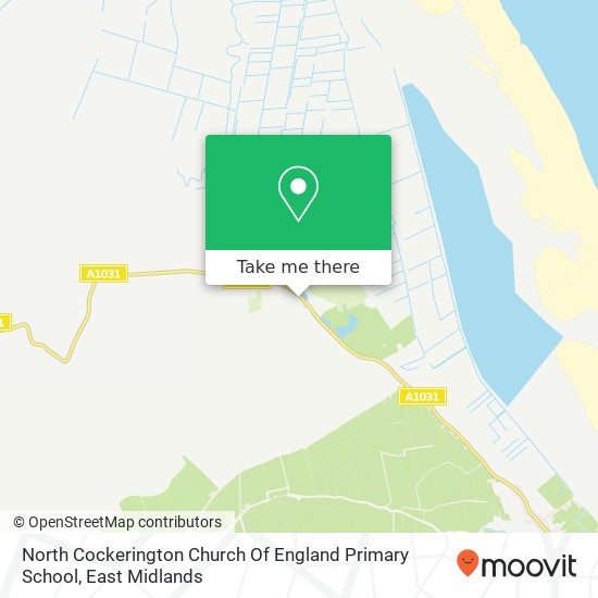 North Cockerington Church Of England Primary School map