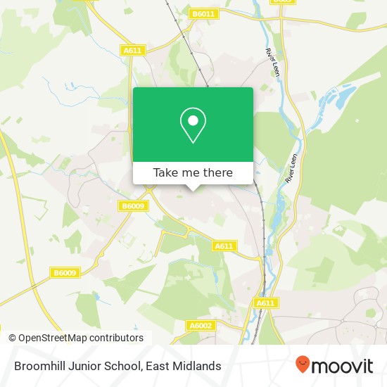 Broomhill Junior School map