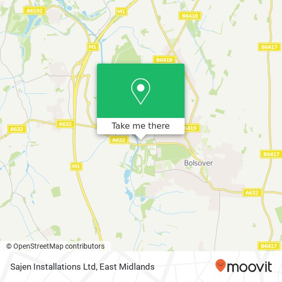 Sajen Installations Ltd map