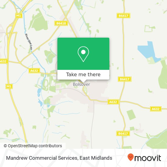 Mandrew Commercial Services map