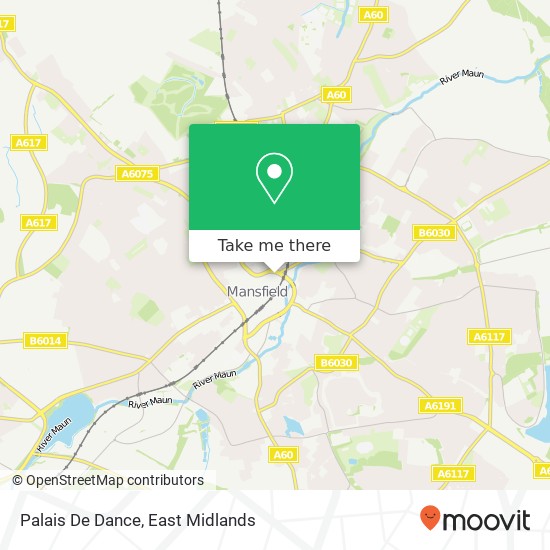 Palais De Dance map
