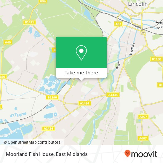 Moorland Fish House map