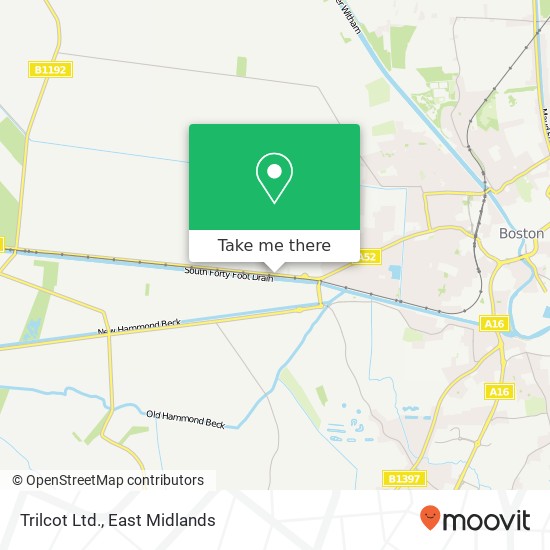 Trilcot Ltd. map