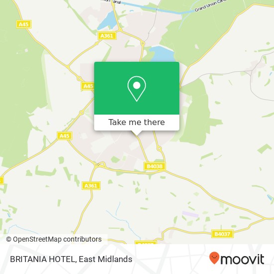 BRITANIA HOTEL map