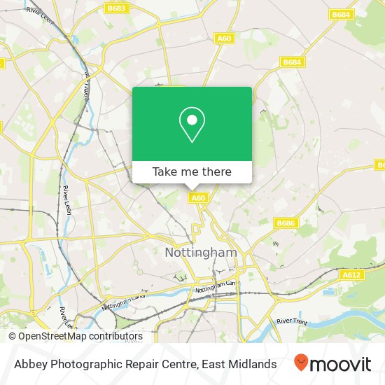 Abbey Photographic Repair Centre map