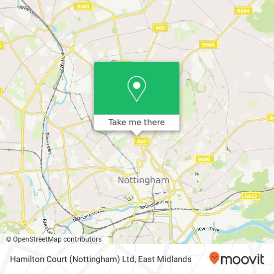 Hamilton Court (Nottingham) Ltd map