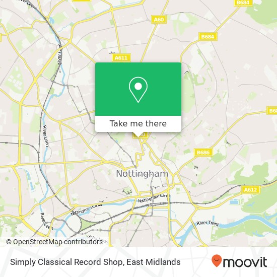 Simply Classical Record Shop map