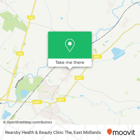Rearsby Health & Beauty Clinic The map