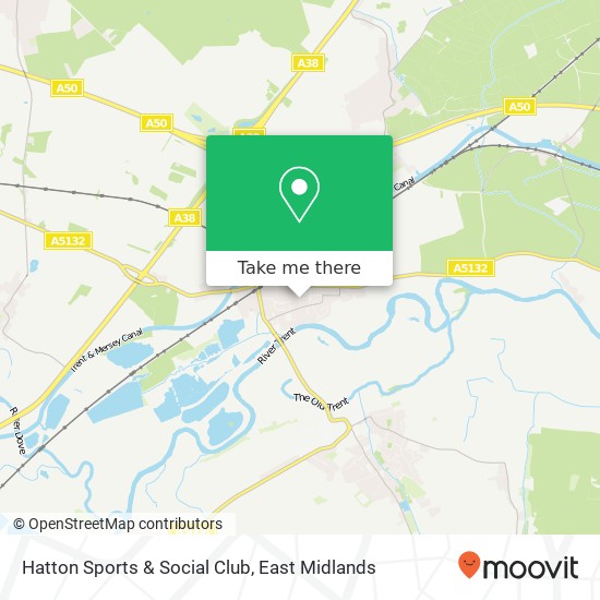 Hatton Sports & Social Club map