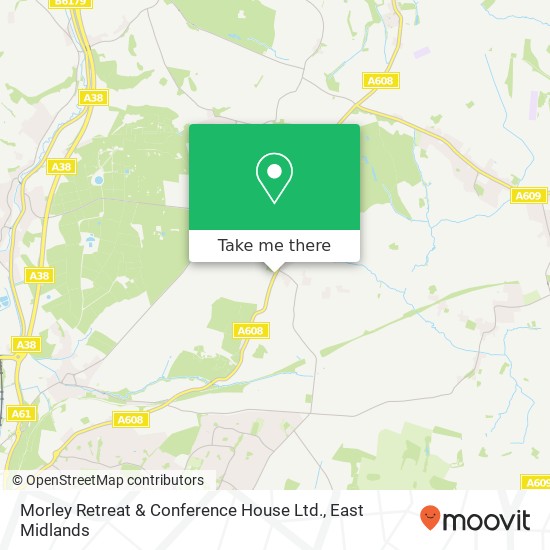 Morley Retreat & Conference House Ltd. map