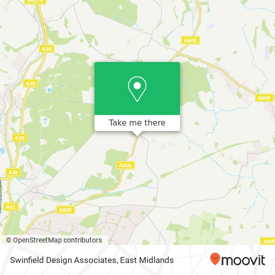 Swinfield Design Associates map