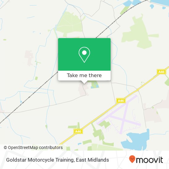 Goldstar Motorcycle Training map