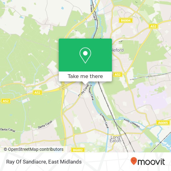 Ray Of Sandiacre map