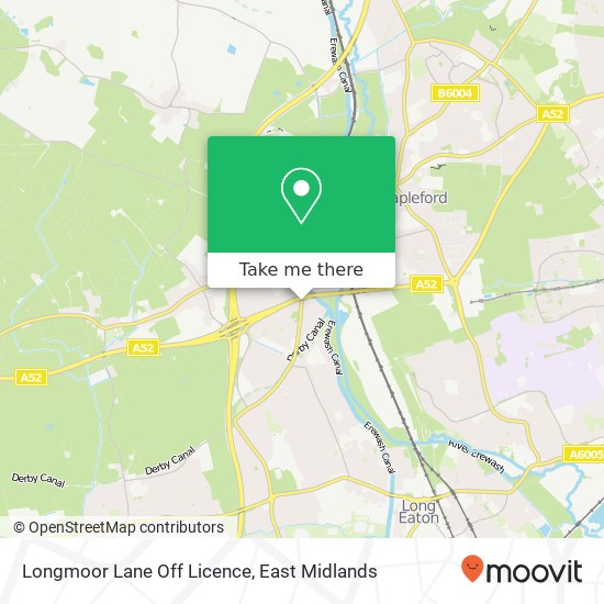 Longmoor Lane Off Licence map