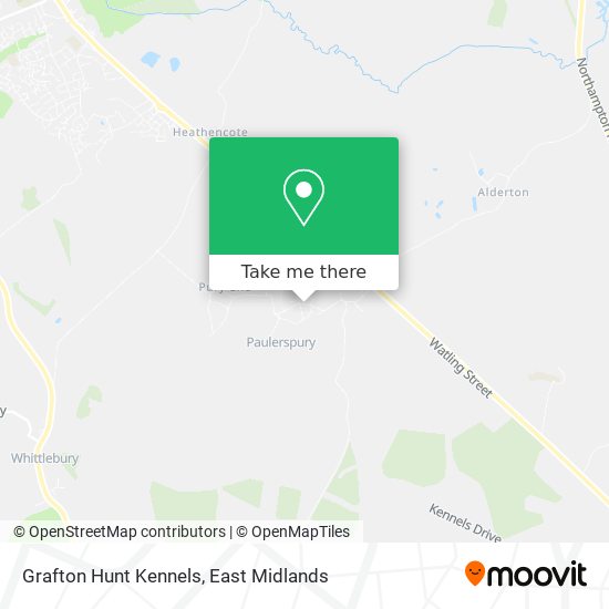 Grafton Hunt Kennels map