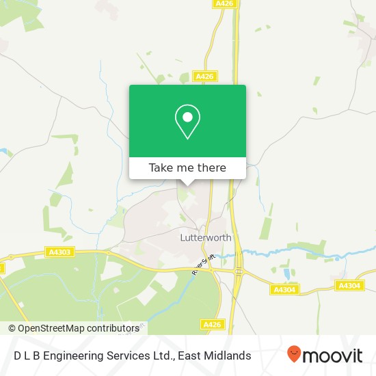 D L B Engineering Services Ltd. map