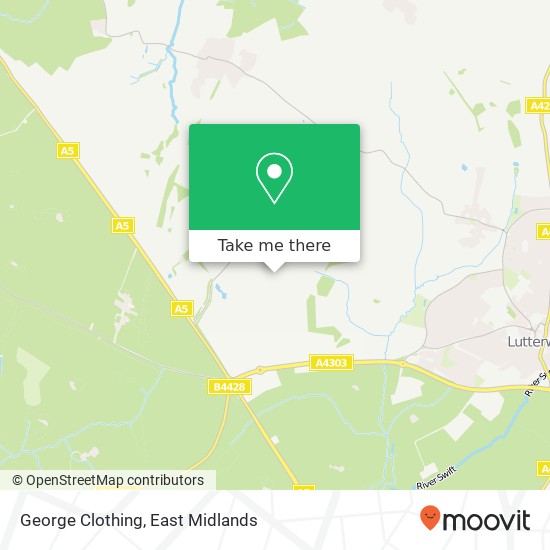 George Clothing map
