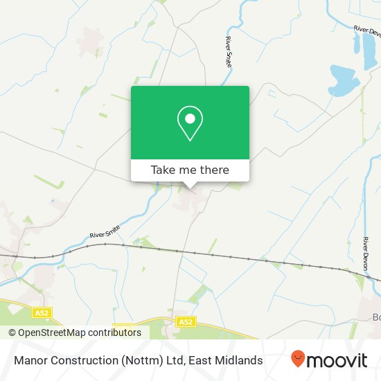 Manor Construction (Nottm) Ltd map