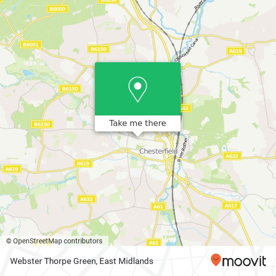 Webster Thorpe Green map