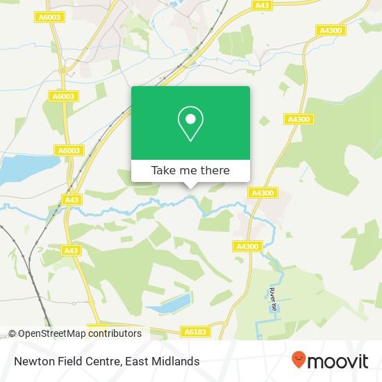 Newton Field Centre map